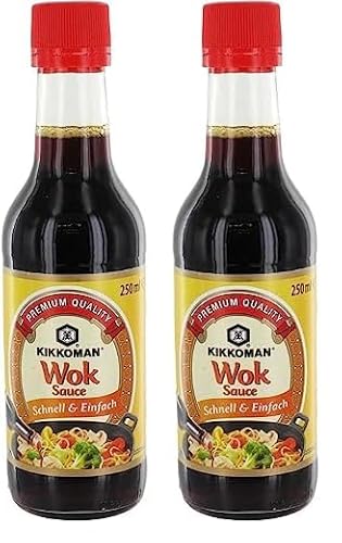 KIKKOMAN - Wok Soße - (1 X 250 ML) (Packung mit 2) von Kikkoman