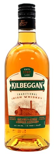 Kilbeggan traditional Irish Blended Whiskey 40% vol., 6er Pack (6 x 0.7 l) von Kilbeggan