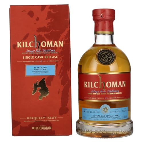 Kilchoman 11 Years Old Islay Single Cask Release 2024 55,5% Vol. 0,7l in Geschenkbox von Kilchoman