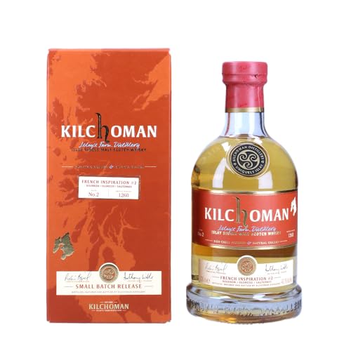 Kilchoman French Inspiration #2, Small Batch, Sauternes Cask Single Malt Whisky, 0,7l alc. 49,1% Vol. von Kilchoman