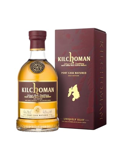 Kilchoman Port Cask 2024 100% fully Ruby Port Casks Limited Edition Islay Single Malt Scotch Whisky 50% vol. 0,7l von Kilchoman