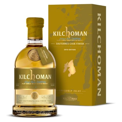 Kilchoman SAUTERNES CASK MATURED Islay Single Malt Limited Edition 2024 50% Vol. 0,7l in Geschenkbox von Kilchoman