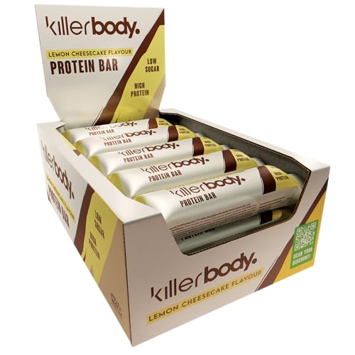 Proteinriegel Lemon Cheesecake (15 Stück) von Killerbody