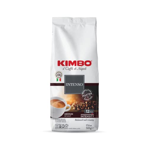 KIMBO Kaffee Aroma Intenso ganze Bohnen 500g Packung von Kimbo