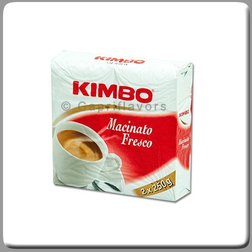 Kimbo Fresh Macinato 250 Gramm Ziegel (2 Stück) von Kimbo