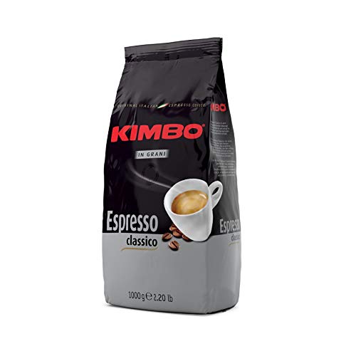 Kimbo ganze Kaffeebohnen Set mit 2 x Espresso Classico - zwei 1kg Beutel von Kimbo