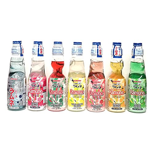 Kimura Ramune Set (7 Geschmacksrichtungen) 200 ml von Kimura