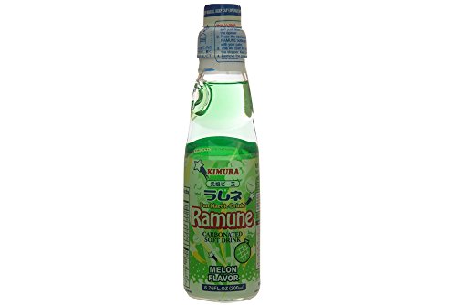 Ramune (Japanisch Limonade) Melone Geschmack by Kimura 200ml von Kimura