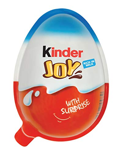 Kinder Joy Blau, 12 Stück, Schokolade, 240 g von Kinder Joy