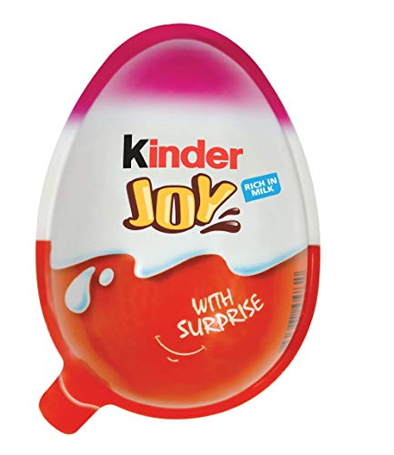 Kinder Joy Rosa, 12 Stück, Kakao, 0,2 kg von Kinder Joy