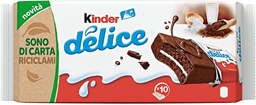60x Kinder Ferrero Delice kekse Kuchen schoko riegel schokolade Kakao milch 42g von Kinder