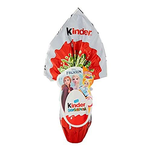 Ferrero Kinder Gransorpresa Uovo di Cioccolato al Latte Ostereier aus Milchschokolade mit Überraschung Disney Princess 150g von Kinder