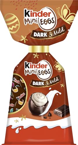 Ferrero Kinder Mini Eggs Dark & Mild | 85 g | Schokoladen-Eier | Ostern | Osterschokolade | Geschenk von Kinder