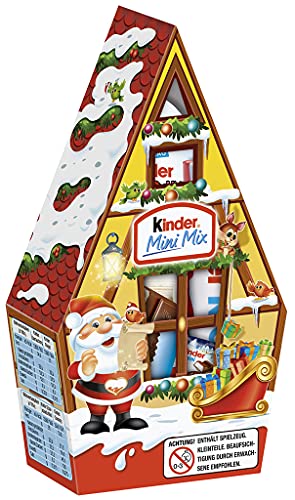 Kinder Mini Mix Weihnachtshäuschen, 76 g von Kinder