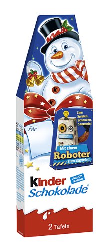 Kinder Schokolade Doppeltafel, 4er Pack (4 x 200 g) von Kinder