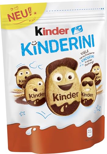 Kinder kinderini - Milch- und Kakao-Mürbekekse - 1 x 250 g von Kinder