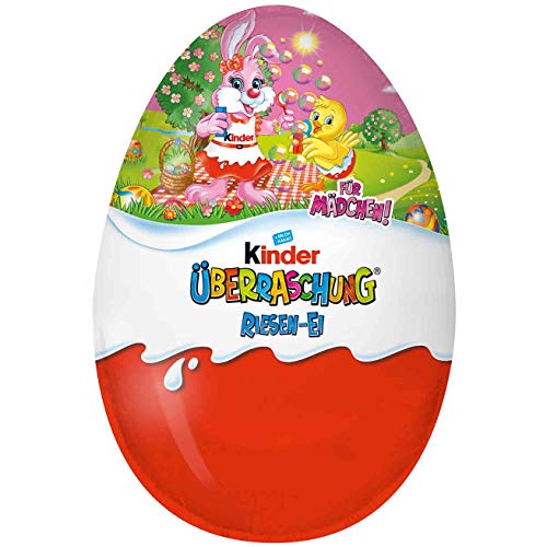 kinder Überraschung Riesen Rosa-Ei Ostern 220g von Kinder