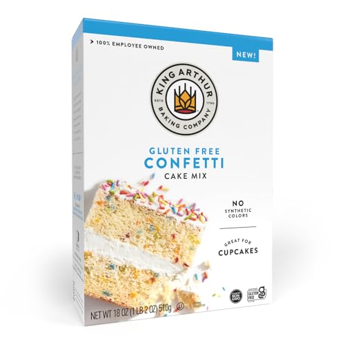 King Arthur Konfetti-Kuchenmischung, glutenfrei, 510 ml von King Arthur