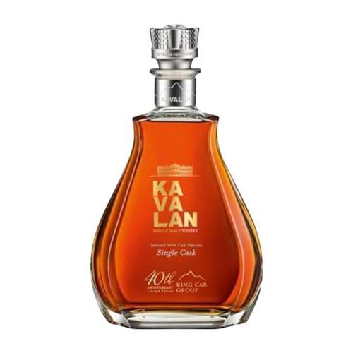 Whiskey Single Malt Kavalan 40th Anniversary Edition Wine Cask Matured Spezielle Flasche 1,5 L von King Car Kavalan Distillery