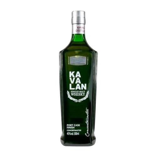 Whiskey Single Malt Kavalan Concertmaster Taiwanesischer Port Cask Finish Medium Flasche 50 cl von King Car Kavalan Distillery