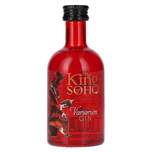 The King of Soho Variorum Gin Strawberry Edition 37,5% Vol. 0,05l von King of Soho
