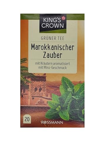 King's Crown Marokkonischer Zauber mit Kräuter aormatisiert mit Minzgeschmack 1x30g von King's Crown