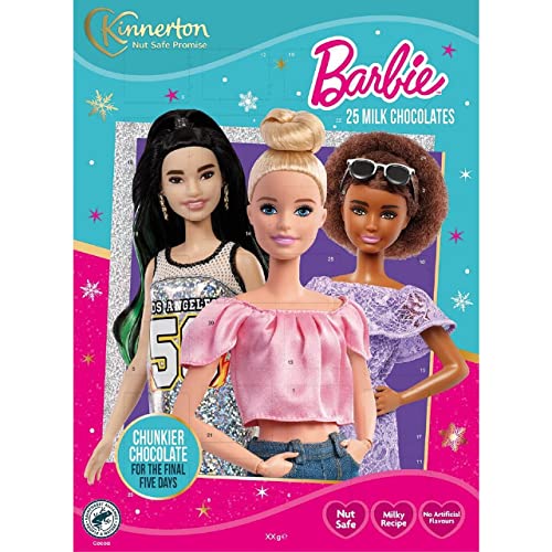 Barbie Milchschokolade Adventskalender 90 g von Kinnerton von Kinnerton