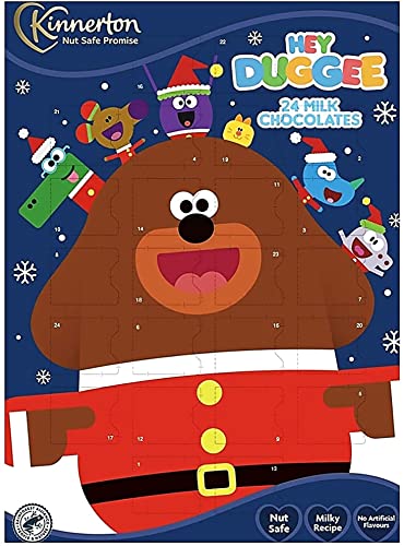 Kinnerton Kids Character Hey Duggee Adventskalender 2021 - Jungen Mädchen Weihnachten - 40 g von Kinnerton