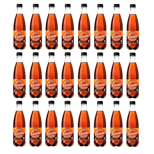 Kinnie Zest Bittersüßer Softdrink mit Orangengeschmack ohne Zucker aus Malta 24x500ml inkl. Einwegpfand von Kinnie