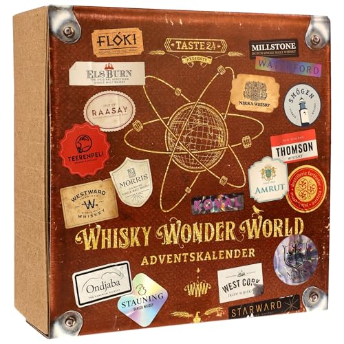 Whisky Wonder World Adventskalender 2024 46,5% Vol. 24x0,02l von Kirsch Whisky