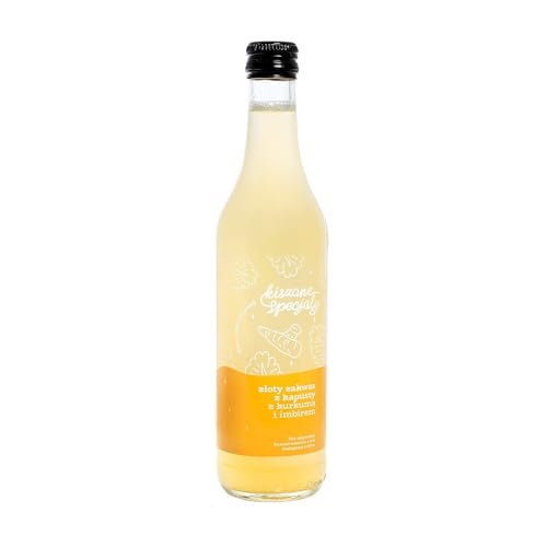 Kiszone Specjały - Goldener Fermentierter Weißkohl - Natürlich fermentierter Sauerkrautsaft, Probiotisch, 500ml von Kiszone Specjały