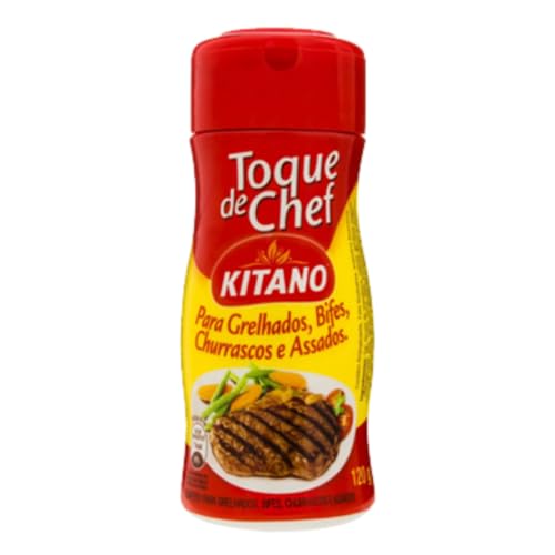 KITANO Gewürzsalz Fleisch, Steaks, Braten Tempero Toque de Chef Grelhados,Bifes,Churrascos 120g von Kitano