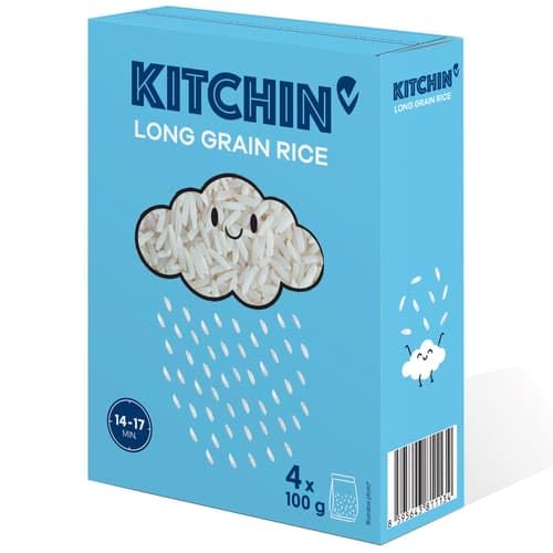 Kitchin Langkorn Reis Kochbeutel (0.4 kg) von Kitchin