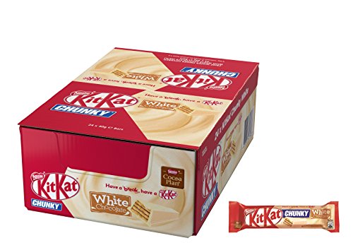 Kit Kat Kitkat Chunky weißen Schokoriegel, Packung mit 24 von Kitkat