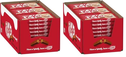 Nestlé KitKat Classic Schokoriegel, Knusper-Riegel mit Milchschokolade & knuspriger Waffel, 48er Pack (24x41,5g) von Kitkat