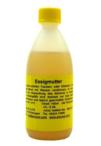 Arauner Kitzinger Essigmutter für 1 Liter, 100ml von Kitzinger (Arauner)