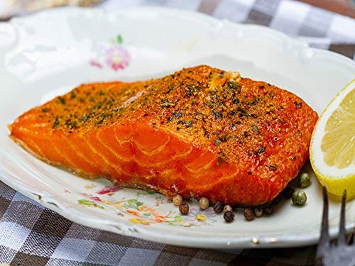 Klaassen Stremellachs Zitronenpfeffer, Lachs über Buchenrauch geräuchert, Zitronenpfeffer, 250g von IHR FACHGESCHÄFT KLAASSEN