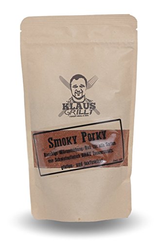 Smoky Porky Rub 250 g Beutel von Klaus grillt