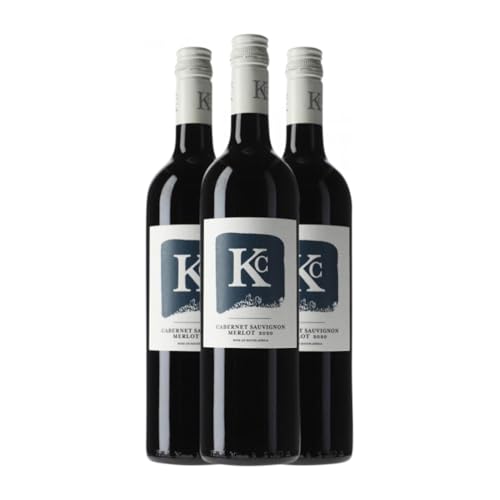 Klein Constantia KC Cabernet Sauvignon Merlot 75 cl Rotwein (Karton mit 3 Flaschen von 75 cl) von Klein Constantia