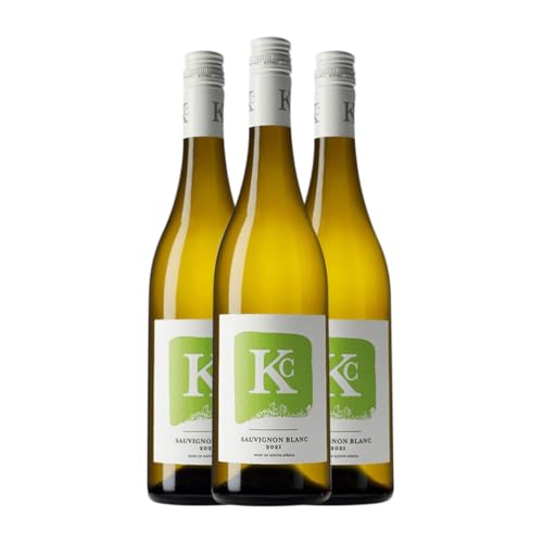 Klein Constantia KC Sauvignon Weiß 75 cl Weißwein (Karton mit 3 Flaschen von 75 cl) von Klein Constantia