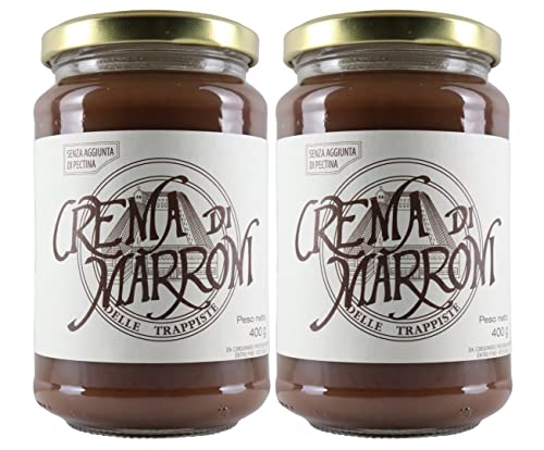 2er Pack - Maronencreme " Crema Di Marroni " aus Italien. 2 x 400 Gramm Glas von Kleine Abtei Schätze aus Europäischen Klöstern