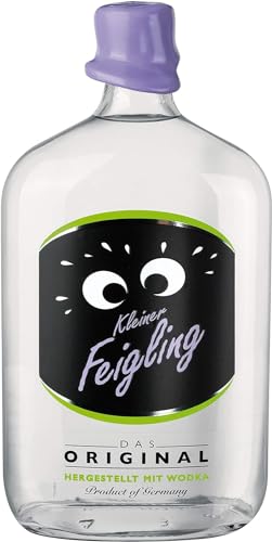 Kleiner Feigling Das Original (1 x 1000ml) – Feinster Vodka mit fruchtigem Feigenaroma – Der kultige Party Schnaps für jede Feier – Frech, fruchtiger Shot – 20 % Vol. von Kleiner Feigling