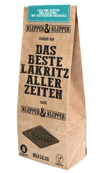 Klepper & Klepper Lakritz mild salzig von Klepper & Klepper