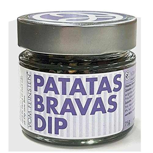 Vom Feinsten - Gewürzmischung - Patatas Bravas Dip - 75g (1 Glas) - Feinkost mit Spitzenqualität von Klocke Vom Feinsten