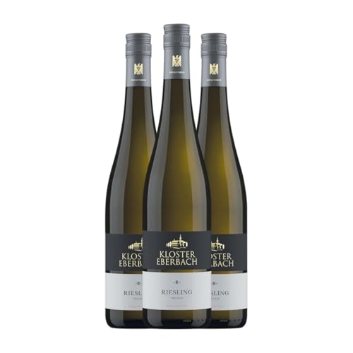 Kloster Eberbach Riesling Trocken Rheingau 75 cl Weißwein (Karton mit 3 Flaschen von 75 cl) von Kloster Eberbach