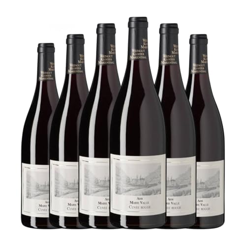 Kloster Marienthal Marie Vallé Cuvée Rouge Trocken 75 cl Rotwein (Karton mit 6 Flaschen von 75 cl) von Kloster Marienthal