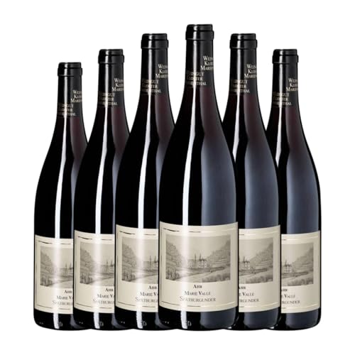 Kloster Marienthal Marie Vallé Spätburgunder Trocken 75 cl Rotwein (Karton mit 6 Flaschen von 75 cl) von Kloster Marienthal