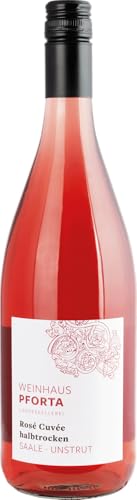 Kloster Pforta Schoppen Rose Qualitaetswein halbtrocken NV 1 L Flasche von Kloster Pforta