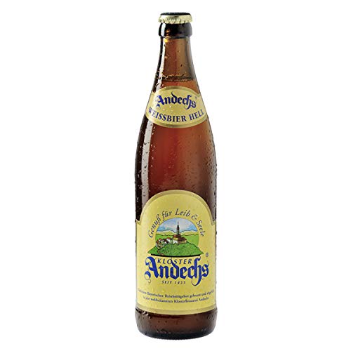 Andechser Weißbier Hell 0,5l Mehrweg (18x 0,5l) von Klosterbrauerei Andechs