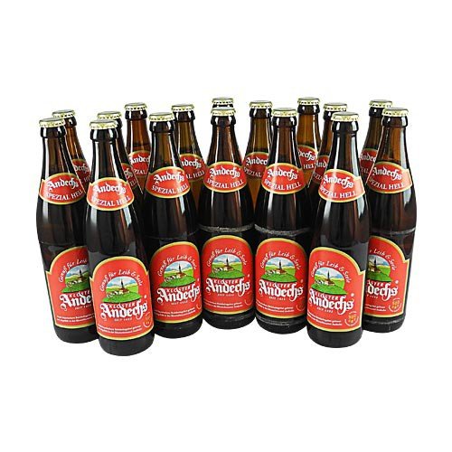 Kloster Andechs Spezial Hell (16 Flaschen à 0,5 l / 5,9% vol.) von Klosterbrauerei Andechs